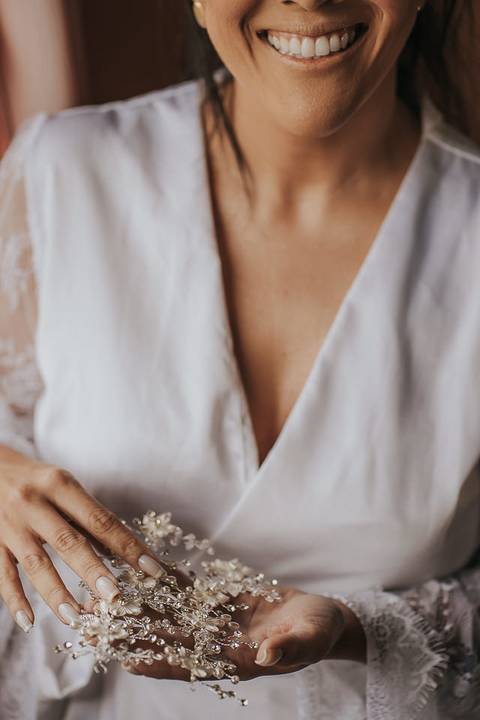 fotos making of noiva monarca casarão'