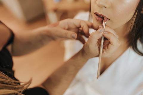 fotos making of noiva monarca casarão'