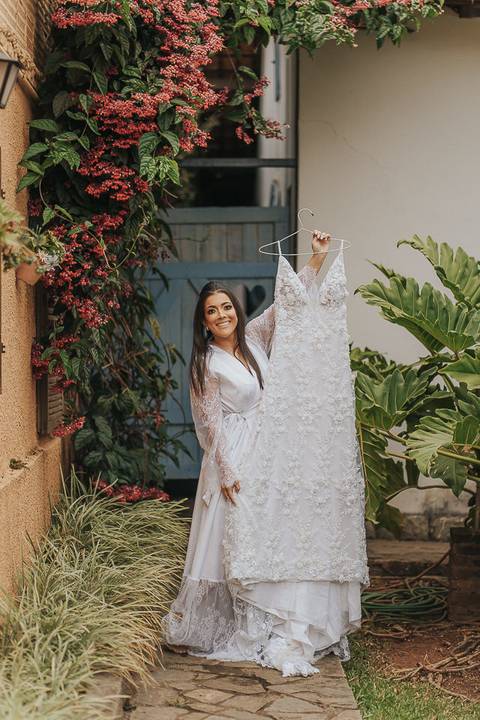 fotos making of noiva monarca casarão'