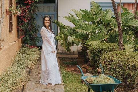 fotos making of noiva monarca casarão'