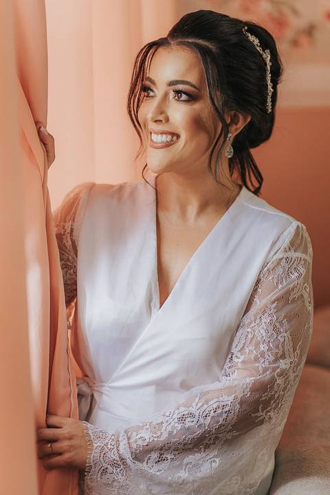 fotos making of noiva monarca casarão'