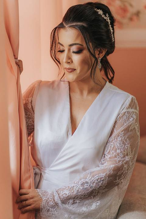 fotos making of noiva monarca casarão'