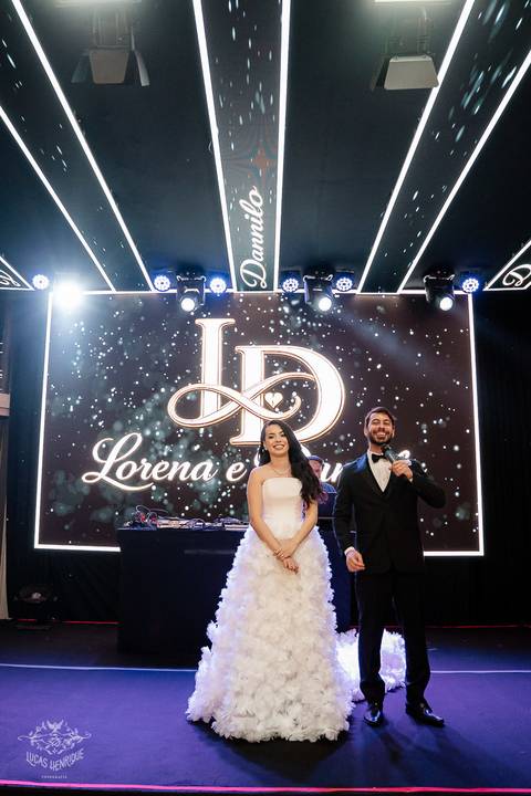 VESTIDO DE NOIVA LUXUOSO CASAMENTO PAMPULHA - BELO HORIZONTE'
