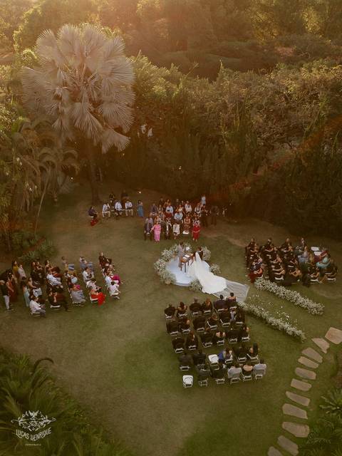 CERIMONIA DE CASAMENTO INTIMISTA TOTH EVENTOS'