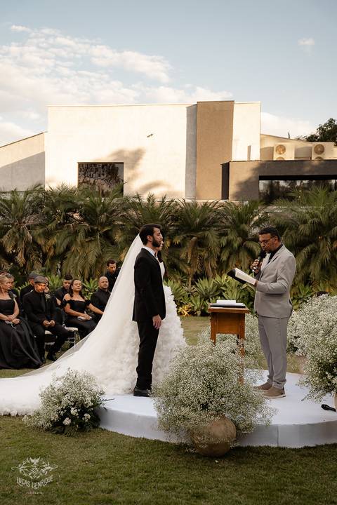 CERIMONIA DE CASAMENTO INTIMISTA TOTH EVENTOS'