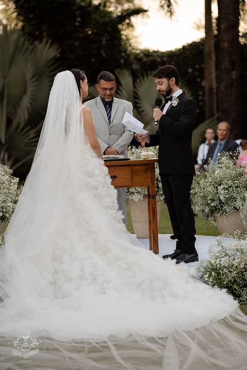 CERIMONIA DE CASAMENTO INTIMISTA TOTH EVENTOS'