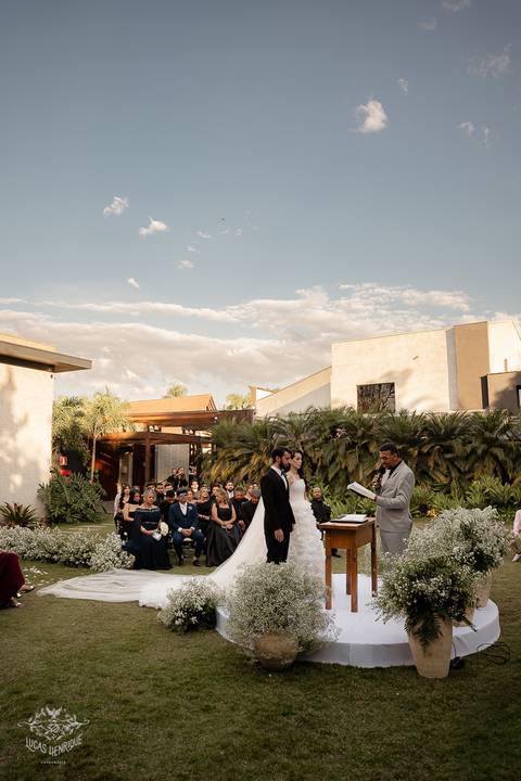 CERIMONIA DE CASAMENTO INTIMISTA TOTH EVENTOS'