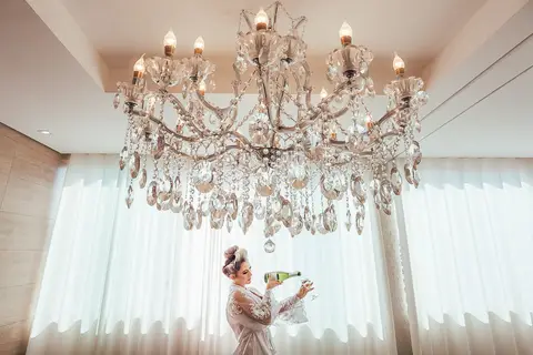 FOTOS MAKING OF NOIVA ANA FERNANDA IBIRITE'