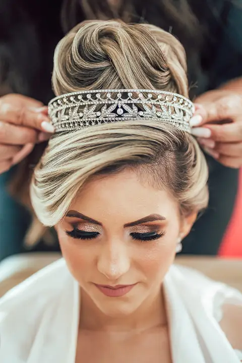 FOTOS MAKING OF NOIVA ANA FERNANDA IBIRITE'