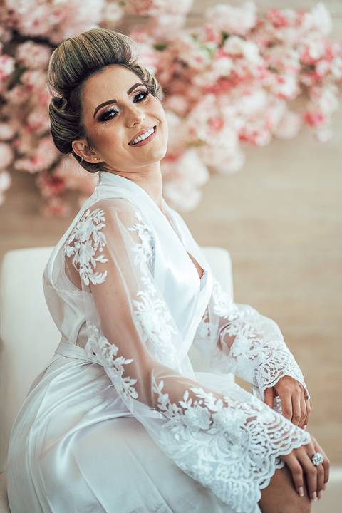 MAKING OF NOIVA ANA FERNANDA MAKE UP IBIRITE'