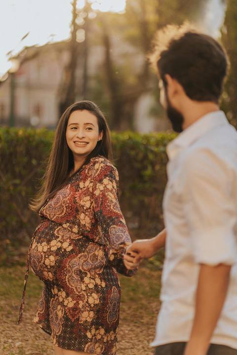 FOTOS ENSAIO GESTANTE  JARDIM DA PRAÇA DA LIBERDADE'