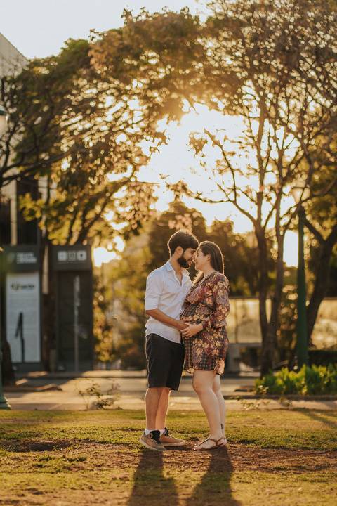 ENSAIO GESTANTE PRAÇA DA LIBERDADE'
