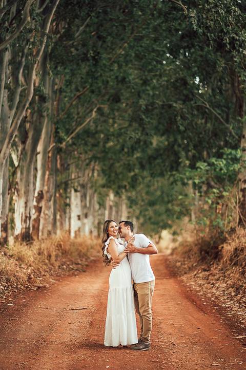ENSAIO PRE WEDDING ESTRADA DE TERRA '