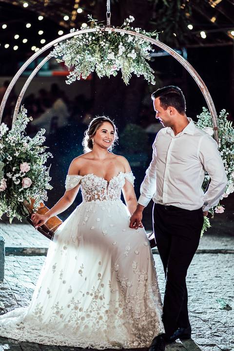 FOTOS BALANÇO DECORAÇÃO CASAMENTO BH'