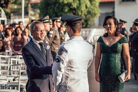 FOTOS CASAMENTO MILITAR SPAZIO ORLA PAMPULHA'