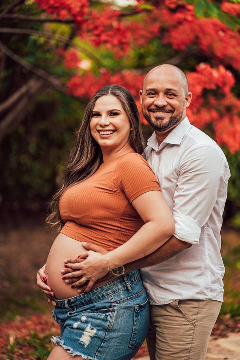 FOTOS ENSAIO GESTANTE EM CASA'