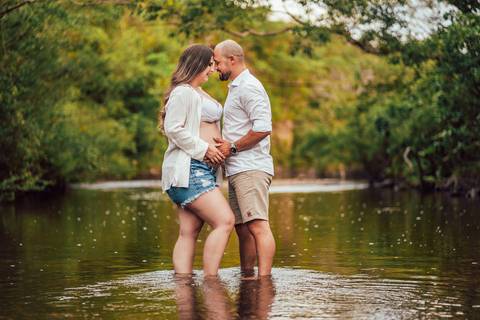 FOTOS ENSAIO GESTANTE NA AGUA - SERRA DO CIPO '