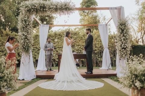 CERIMONIA CASAMENTO DE DIA LANAI EVENTOS BH'