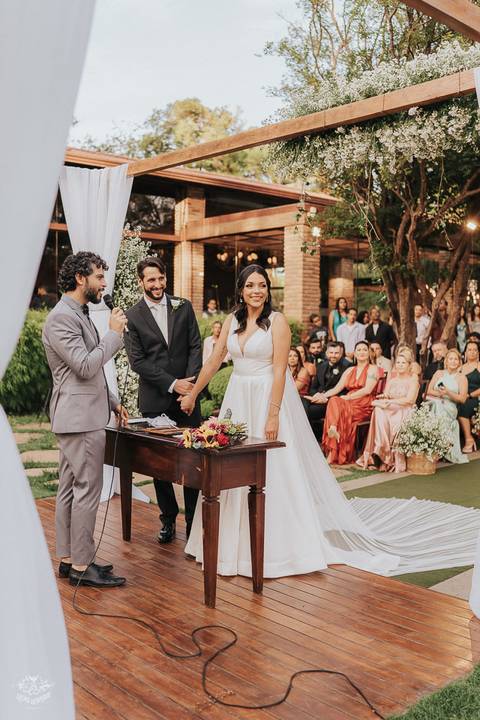 CERIMONIA CASAMENTO DE DIA LANAI EVENTOS BH'