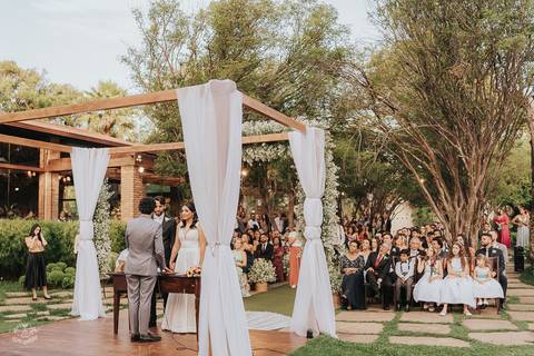 CERIMONIA CASAMENTO DE DIA LANAI EVENTOS BH'