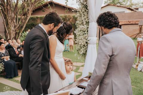 FOTOS CERIMONIA CASAMENTO DE DIA LANAI EVENTOS BH'