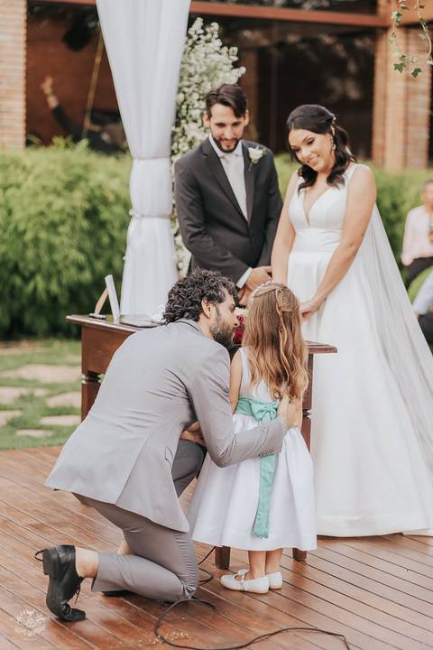 FOTOS CERIMONIA CASAMENTO DE DIA LANAI EVENTOS BH'