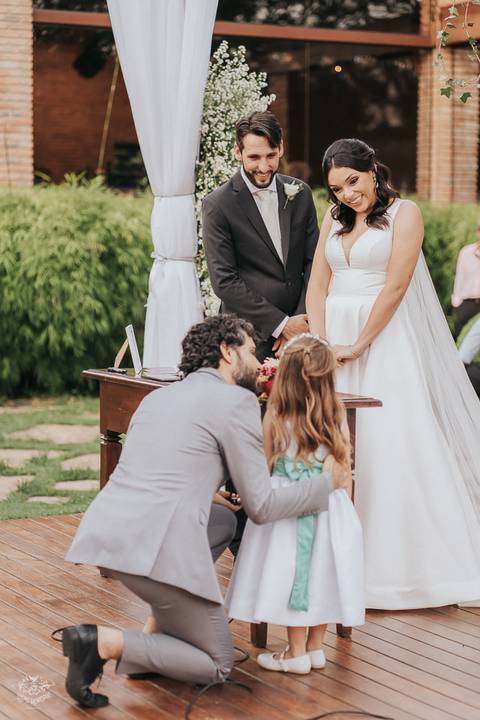 FOTOS CERIMONIA CASAMENTO DE DIA LANAI EVENTOS BH'