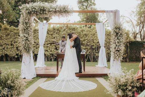 FOTOS CERIMONIA CASAMENTO DE DIA LANAI EVENTOS BH'