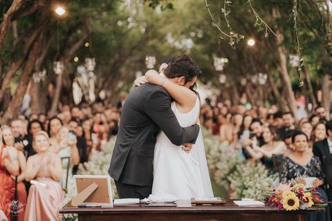 FOTOS CERIMONIA CASAMENTO DE DIA LANAI EVENTOS BH'