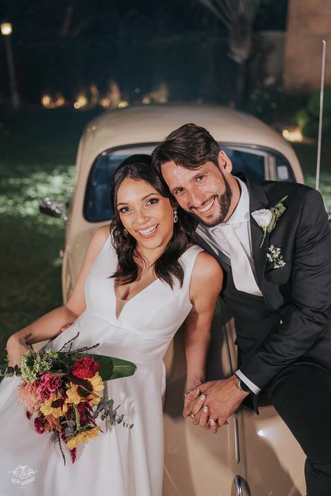 FOTOS CASAMENTO COM FUSCA'