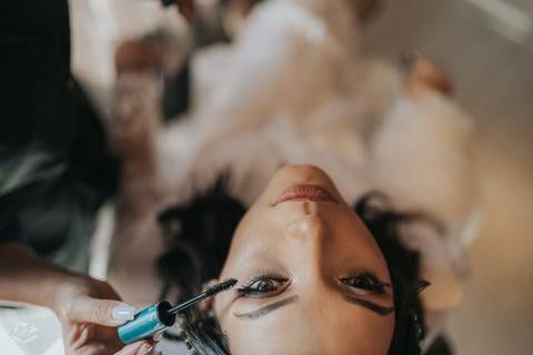 FOTOS MAKING OF NOIVA LANAI EVENTOS'