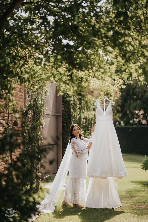 FOTOS MAKING OF NOIVA LANAI EVENTOS'