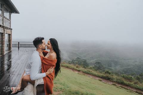 ENSAIO PRE WEDDING COM COBERTA'