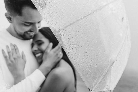 ENSAIO PRE WEDDING NA CHUVA '