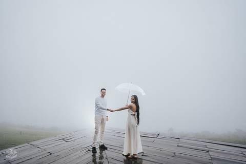 ENSAIO PRE WEDDING NA CHUVA '