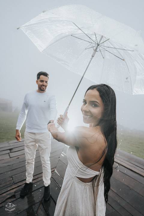 ENSAIO PRE WEDDING NA CHUVA '