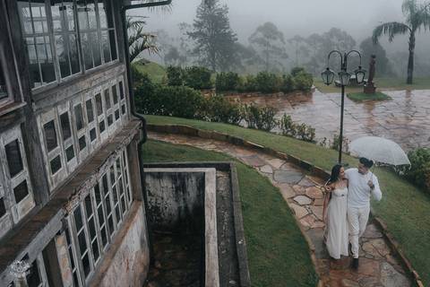 ENSAIO PRE CASAMENTO NA CHUVA '