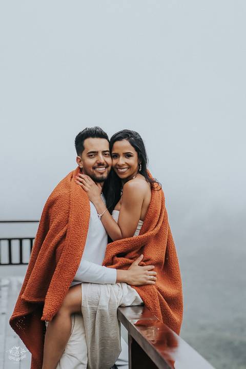 ENSAIO PRE WEDDING NA NEBLINA'