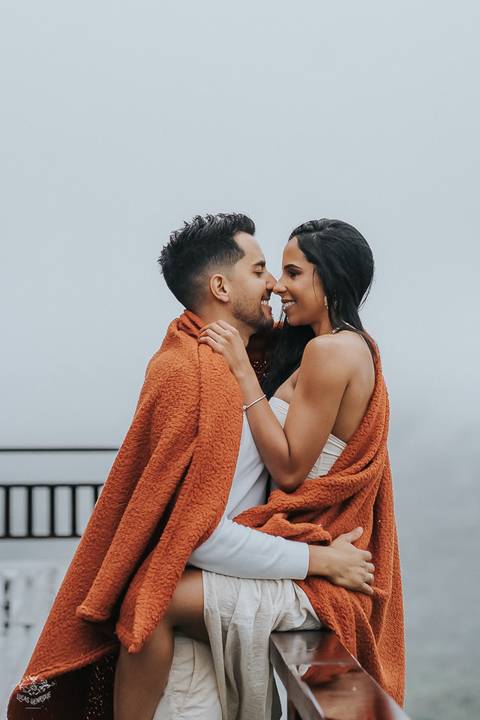 ENSAIO PRE WEDDING NA NEBLINA'
