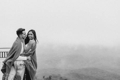 ENSAIO PRE WEDDING COM COBERTA'