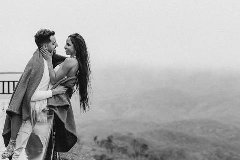 ENSAIO PRE WEDDING COM COBERTA'