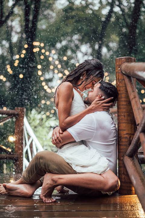 FOTOS ENSAIO PRE CASAMENTO NA CHUVA '
