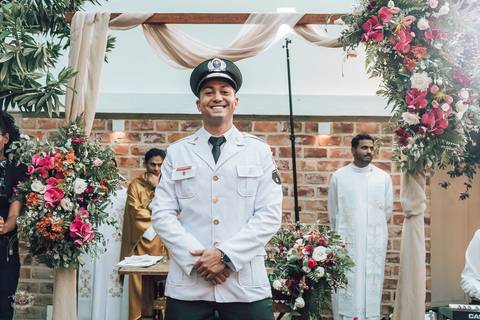 CASAMENTO MILITAR PATIO LA TERTÚLIA BH'