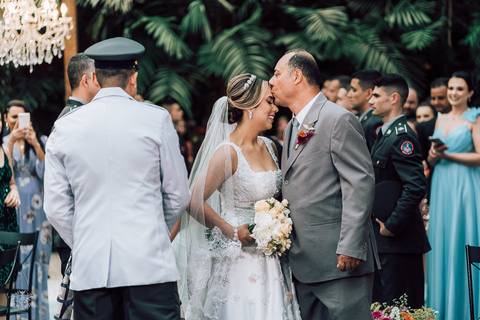 CASAMENTO MILITAR PATIO LA TERTÚLIA BH'
