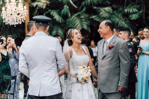 CASAMENTO MILITAR PATIO LA TERTÚLIA BH'