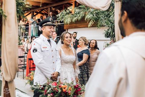 CASAMENTO MILITAR PATIO LA TERTÚLIA BH'