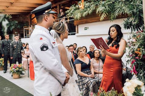 CASAMENTO MILITAR PATIO LA TERTÚLIA BH'