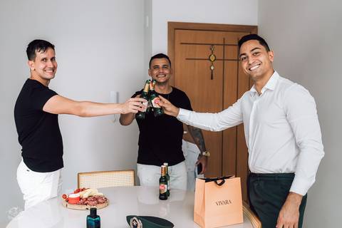 MAKING OF NOIVO MILITAR EM CASA'