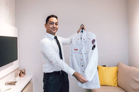 MAKING OF NOIVO MILITAR EM CASA'