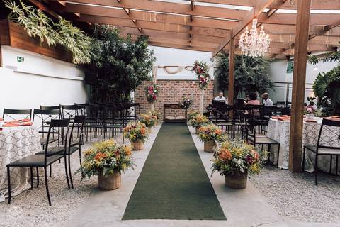 DECORAÇÃO CASAMENTO PATIO LA TERTÚLIA BH'